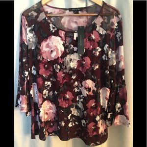 Adele and May Bell-Sleeved Blouse XL NWT